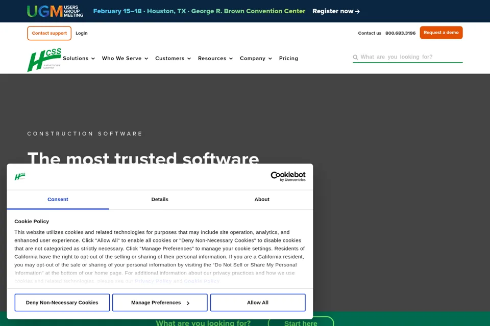 Landing page preview