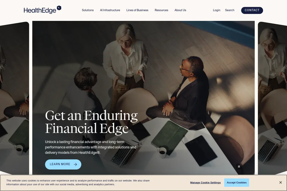 Landing page preview