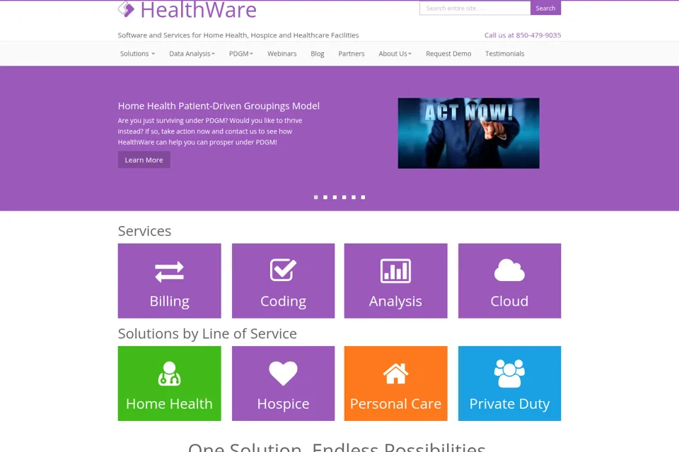 Landing page preview