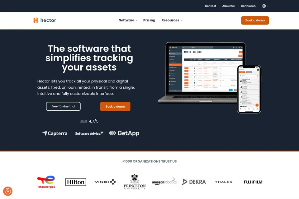 Landing page preview