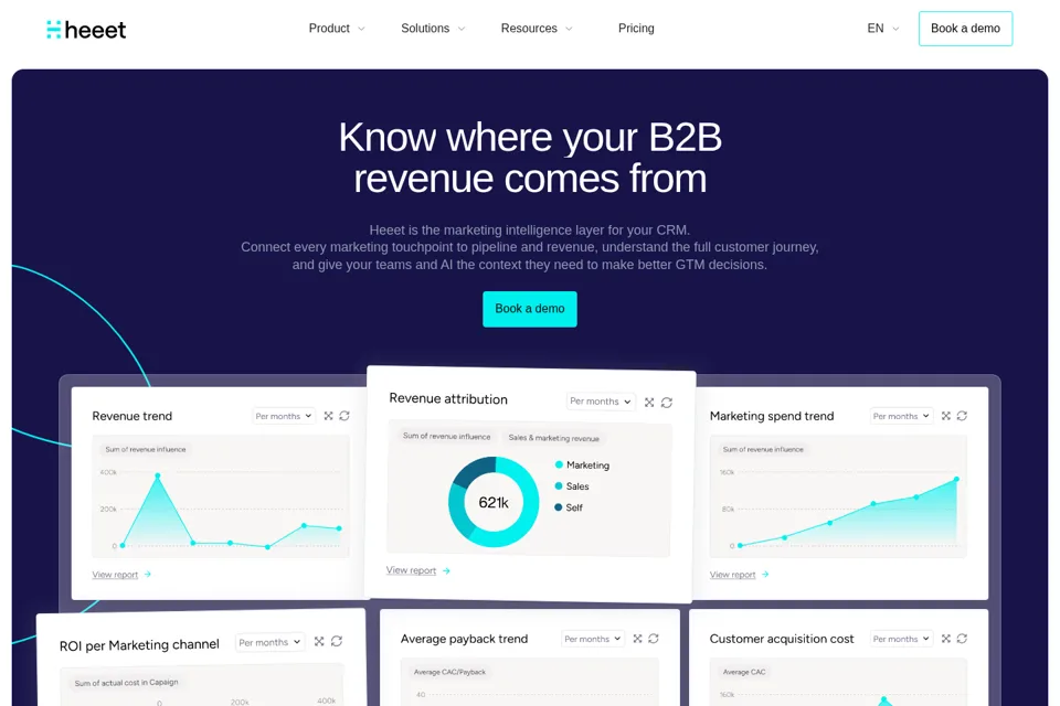 Landing page preview