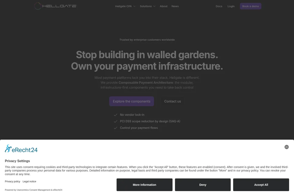 Landing page preview
