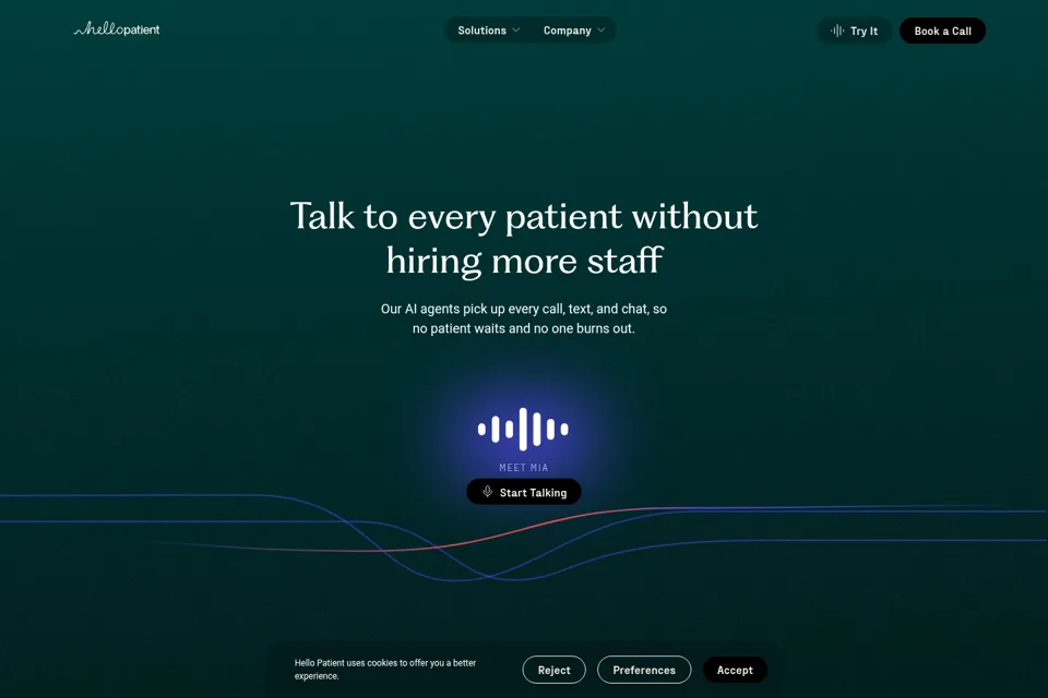 Landing page preview