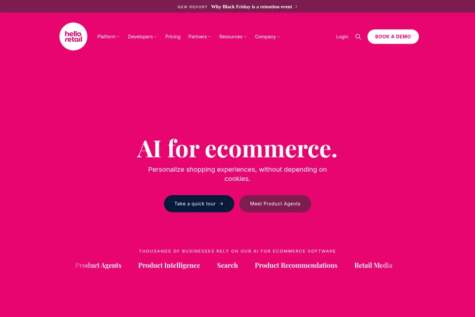 Landing page preview