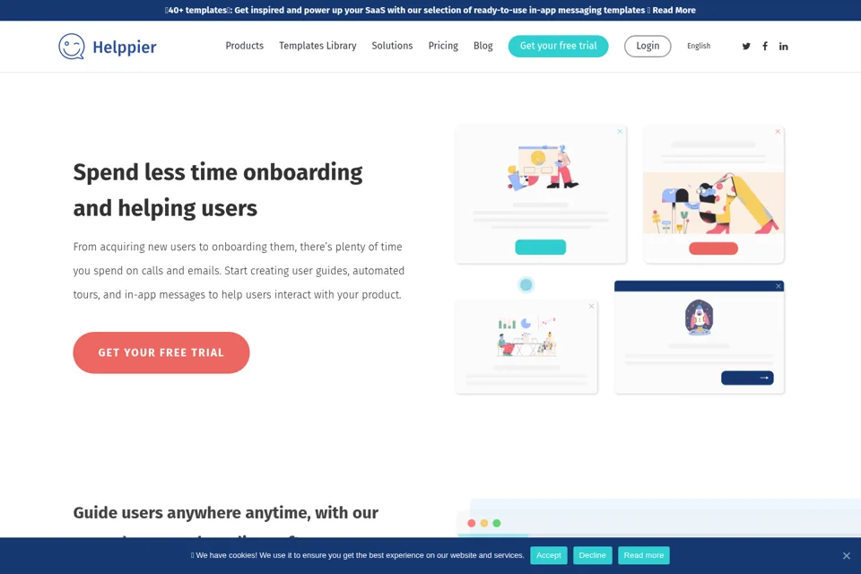 Landing page preview