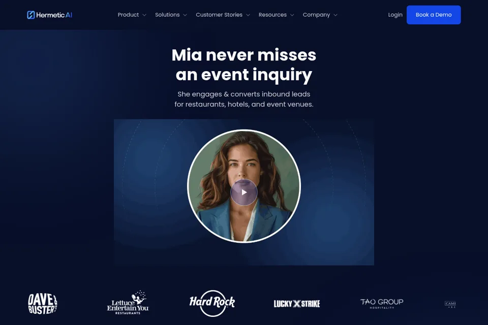 Landing page preview