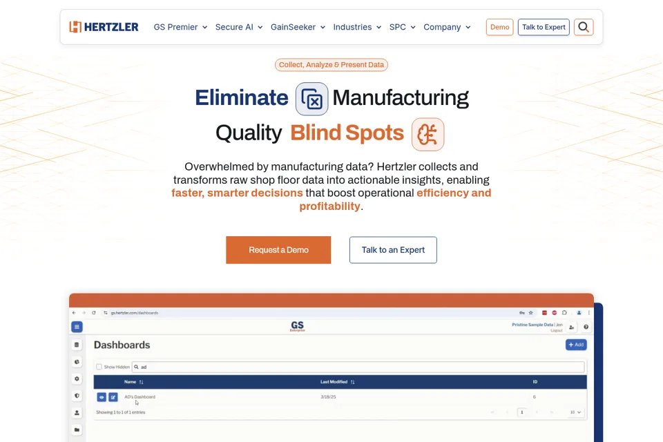Landing page preview