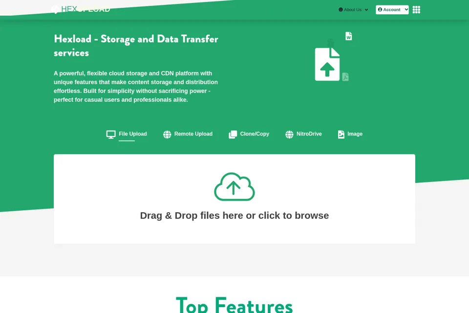 Landing page preview
