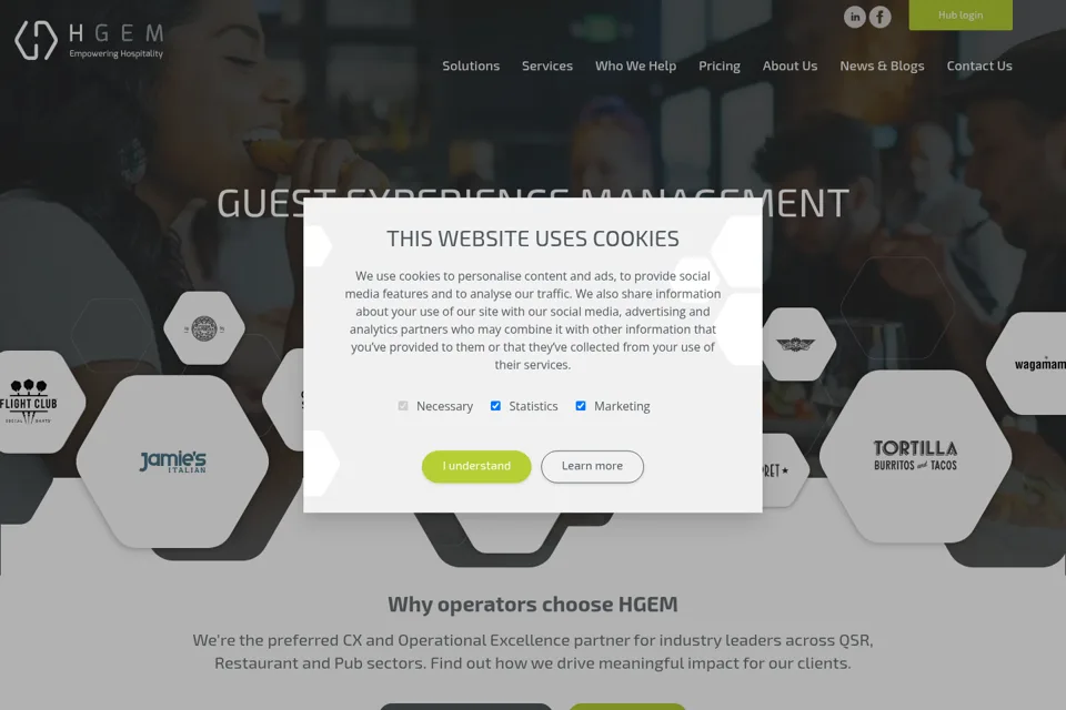 Landing page preview
