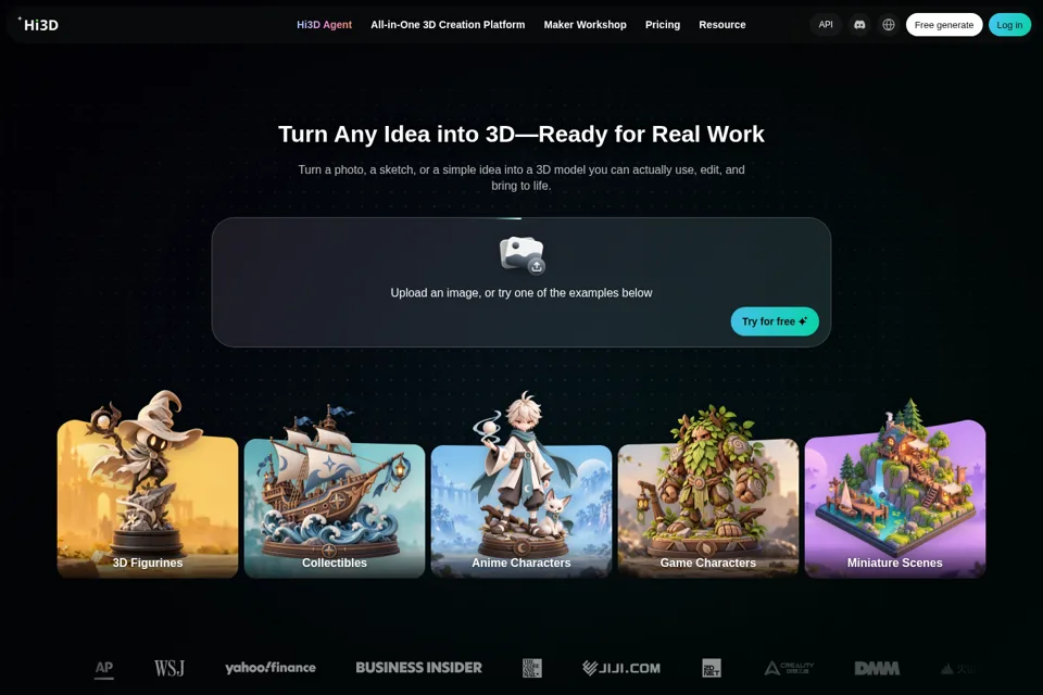 Landing page preview