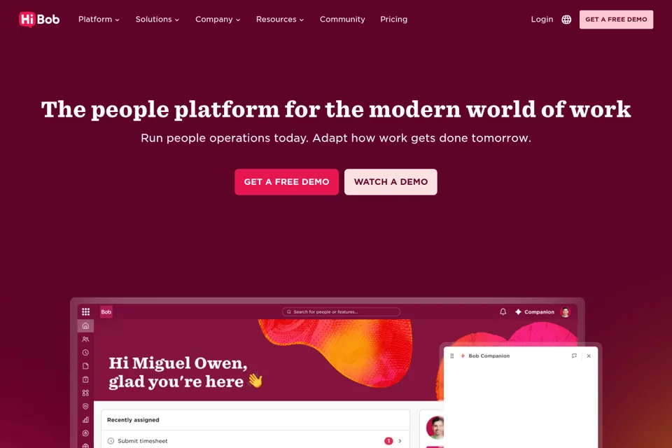 Landing page preview