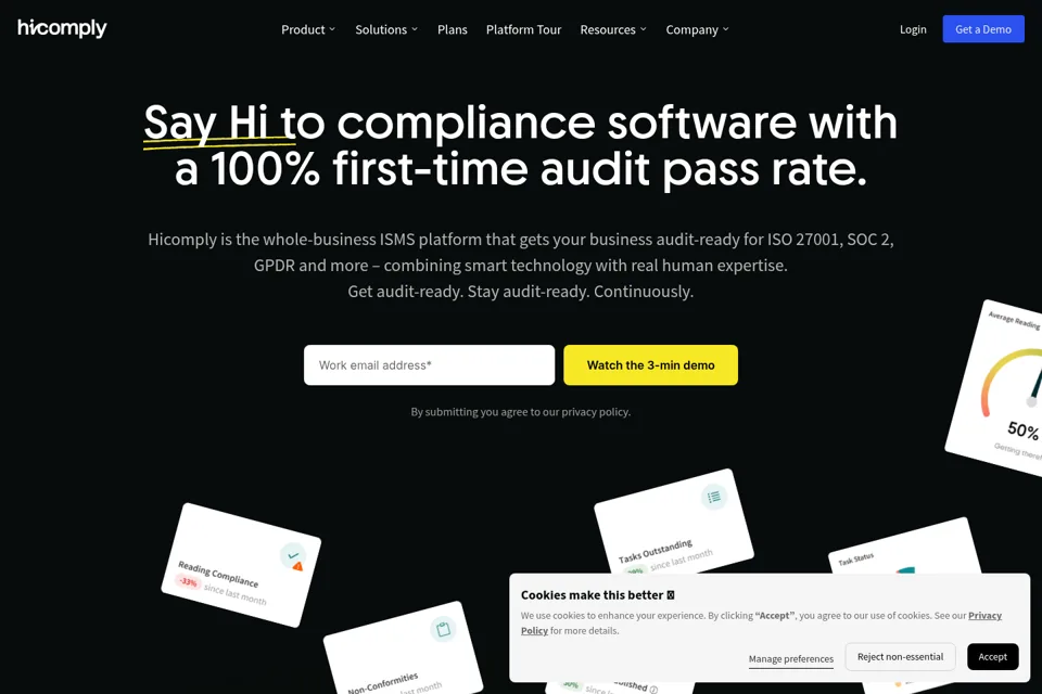 Landing page preview