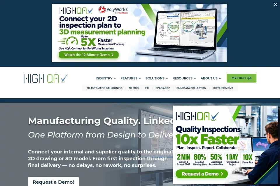 Landing page preview