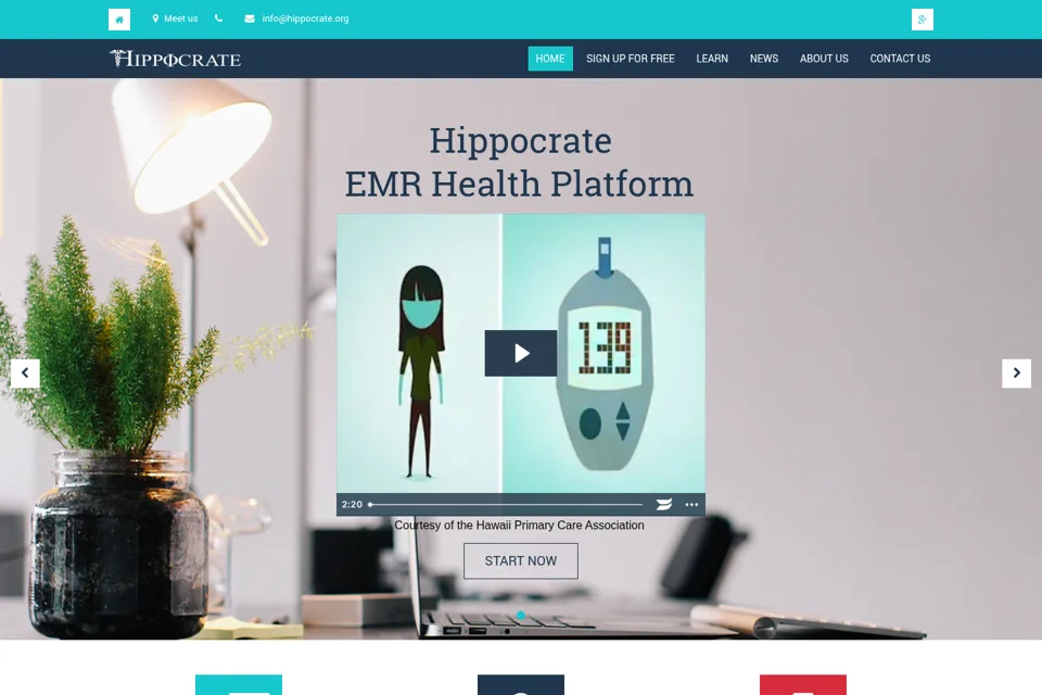 Landing page preview