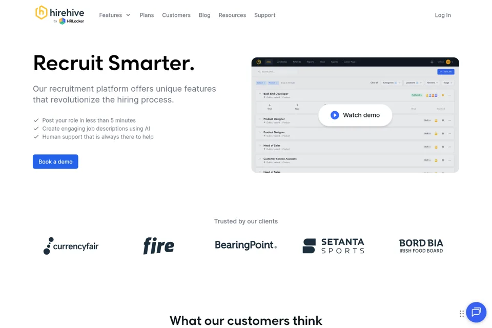 Landing page preview