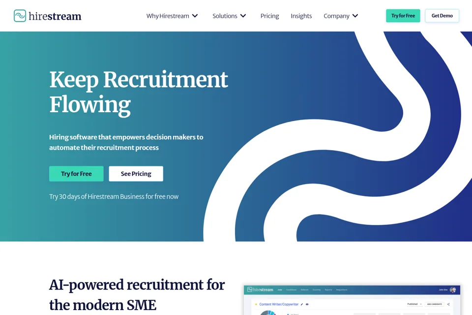 Landing page preview