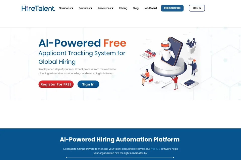Landing page preview
