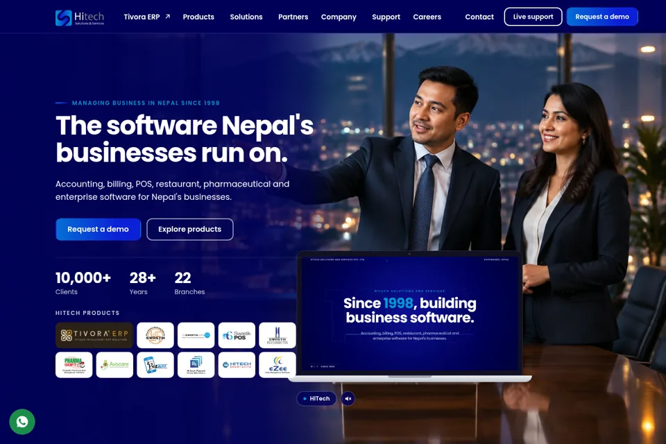Landing page preview