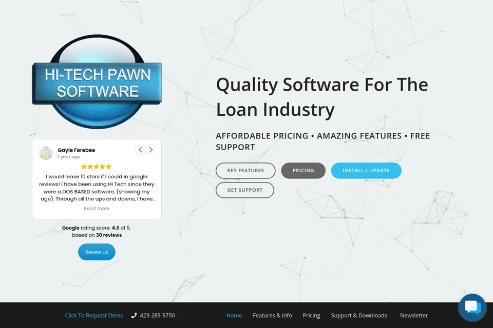 Landing page preview