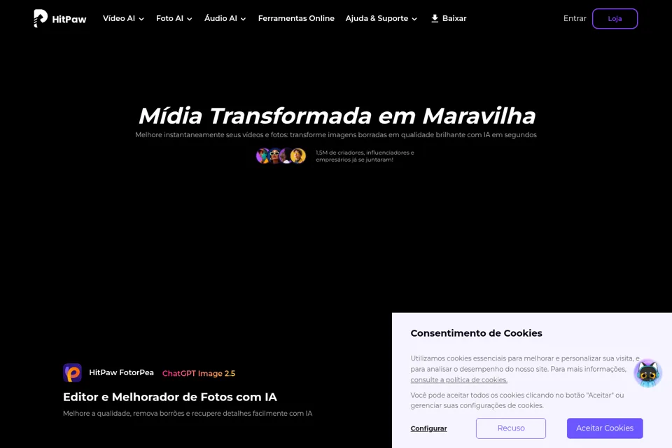 Landing page preview