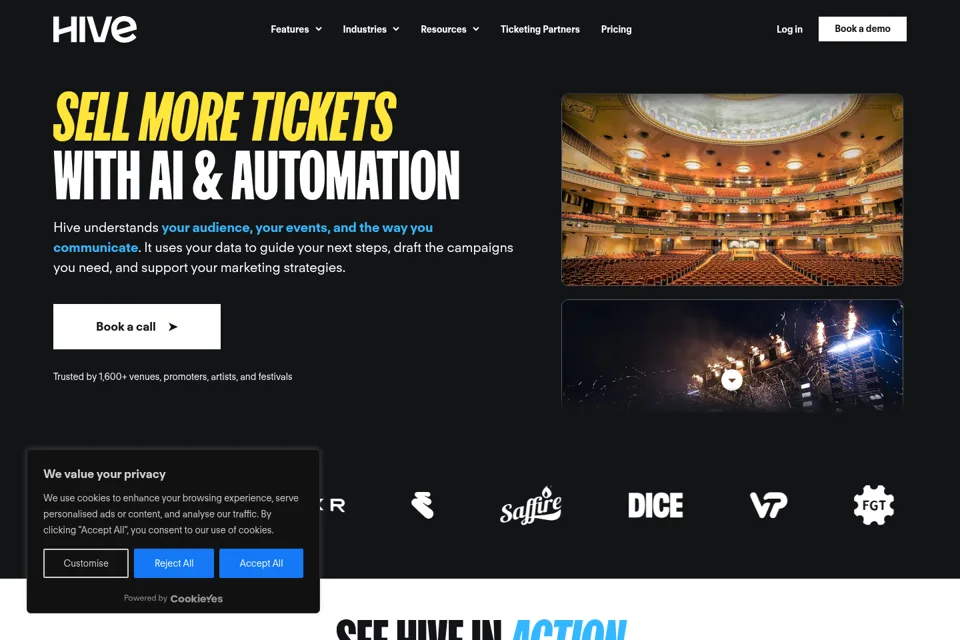 Landing page preview