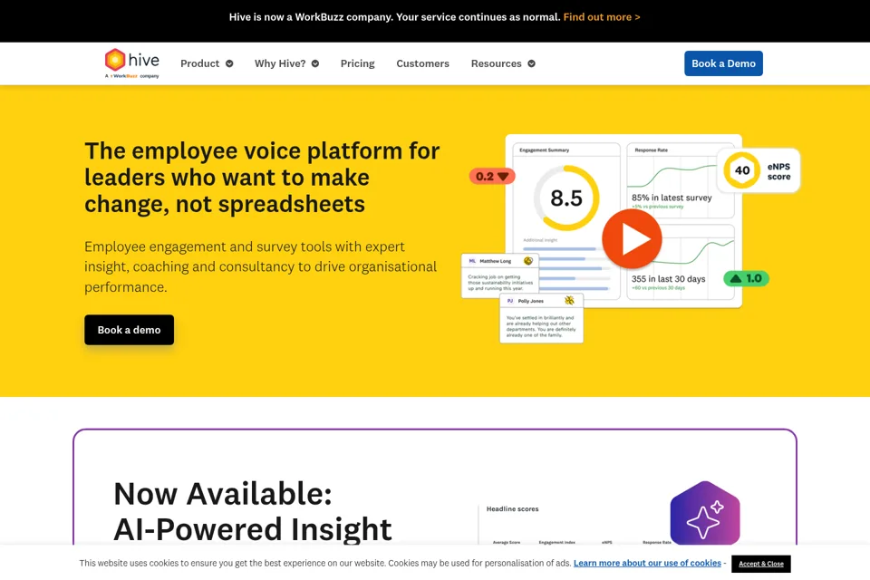 Landing page preview
