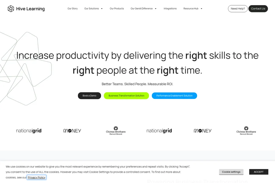 Landing page preview