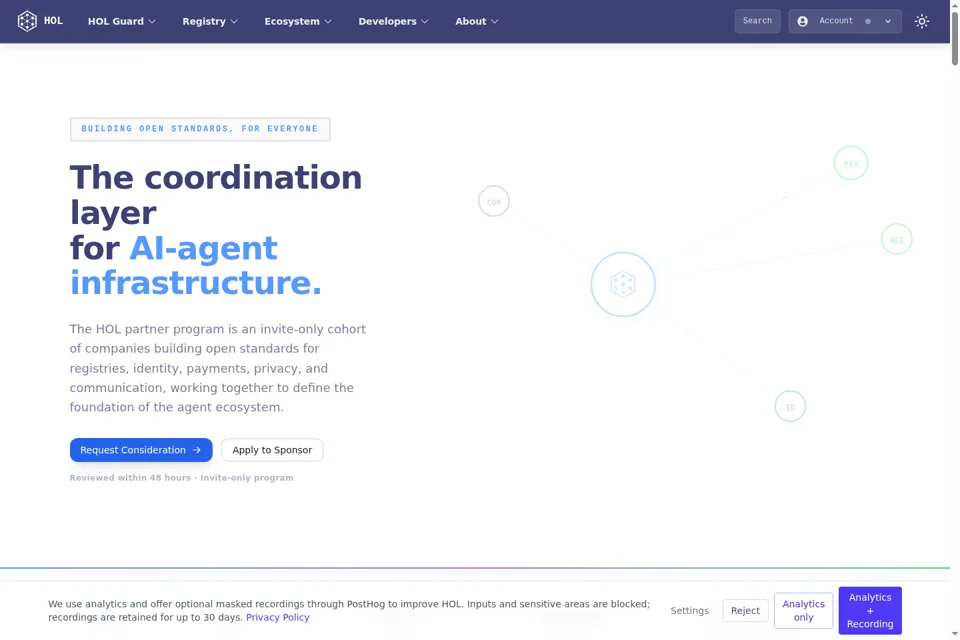 Landing page preview