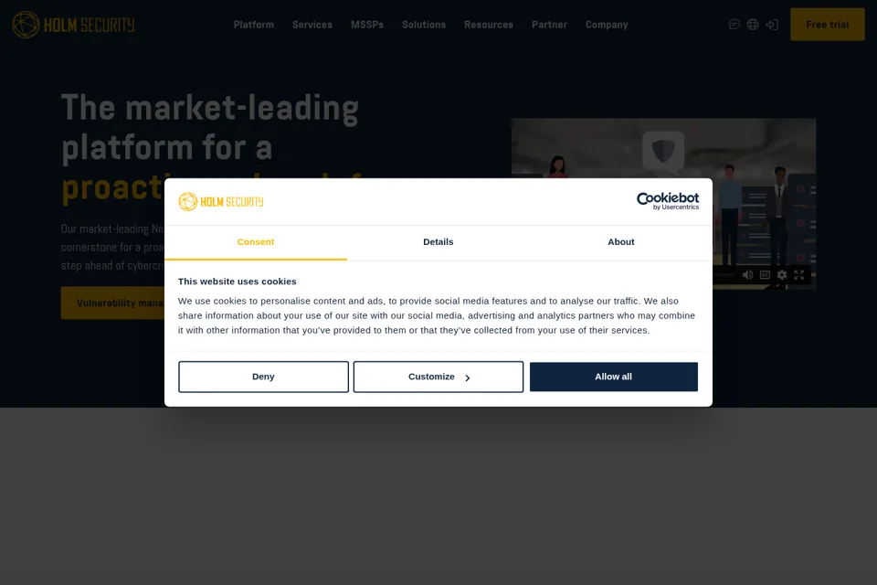 Landing page preview