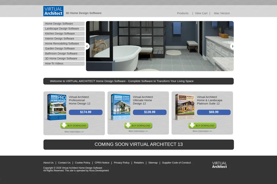 Landing page preview