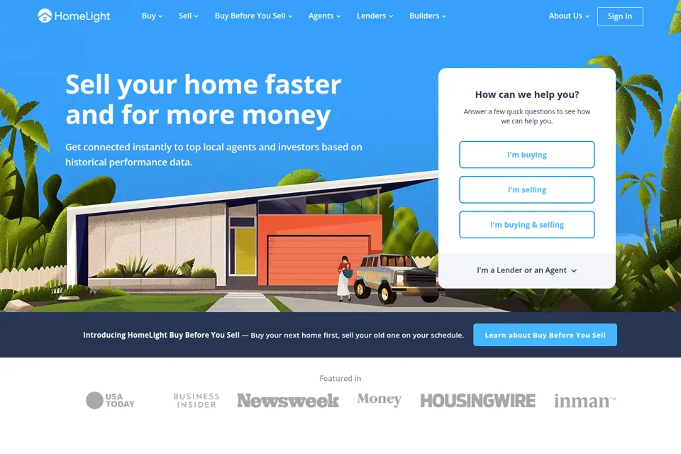 Landing page preview