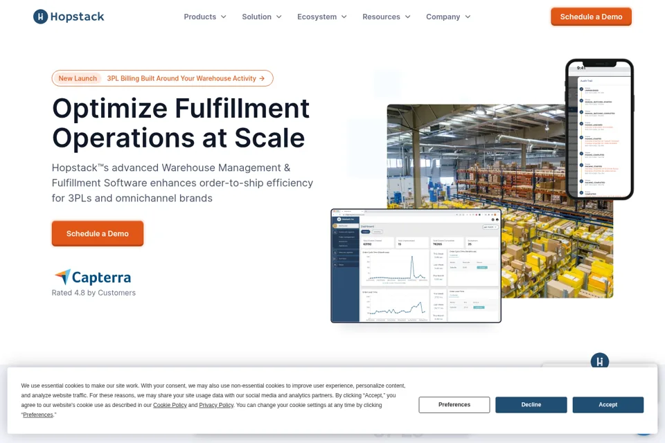 Landing page preview