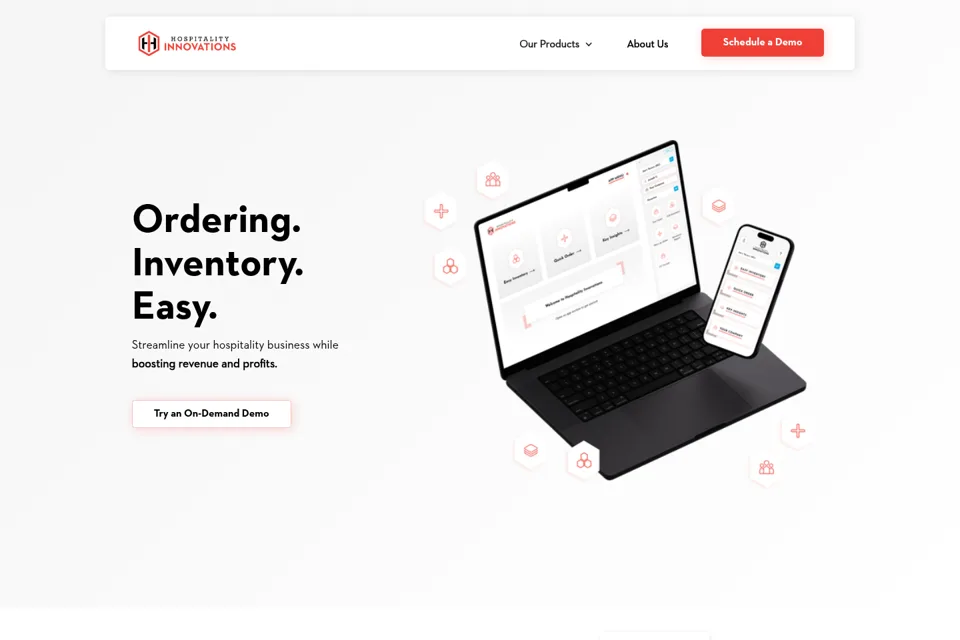 Landing page preview