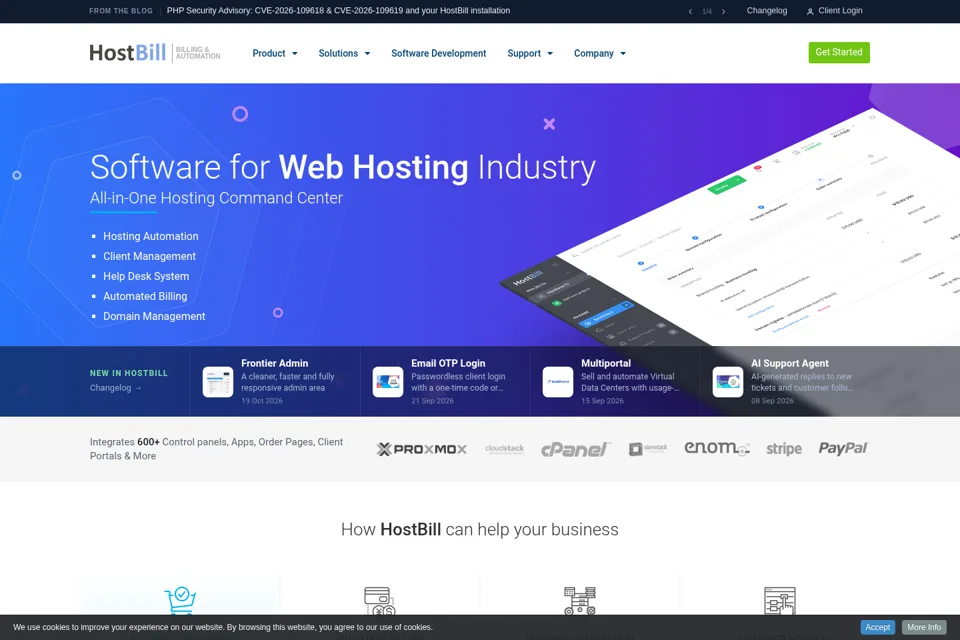 Landing page preview
