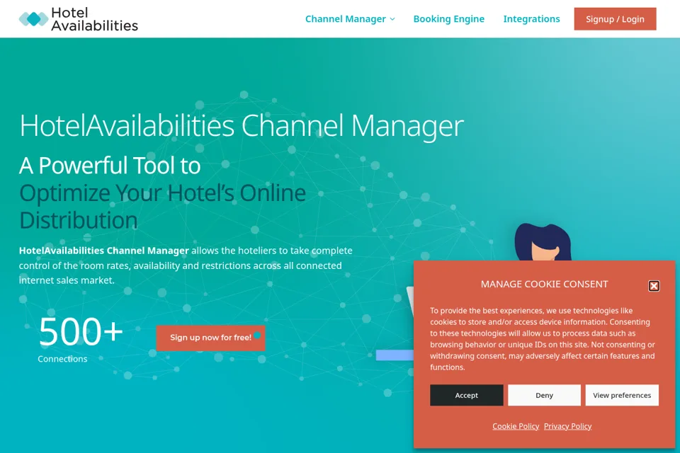 Landing page preview