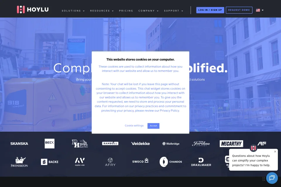 Landing page preview
