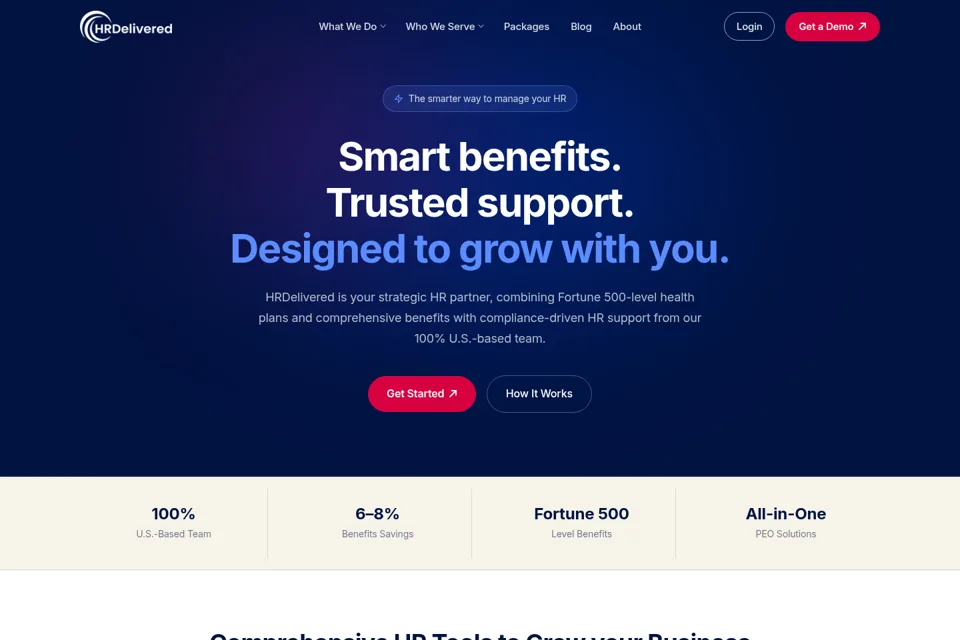 Landing page preview