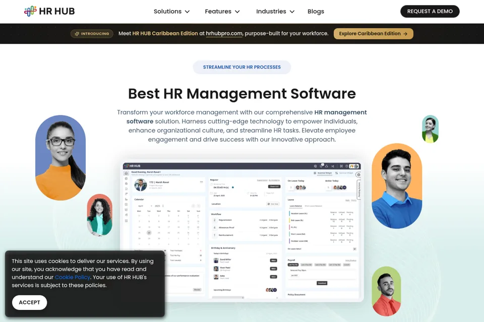 Landing page preview