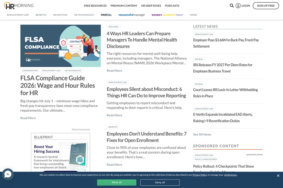 Landing page preview