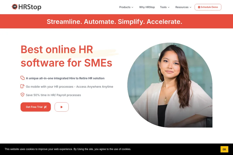 Landing page preview