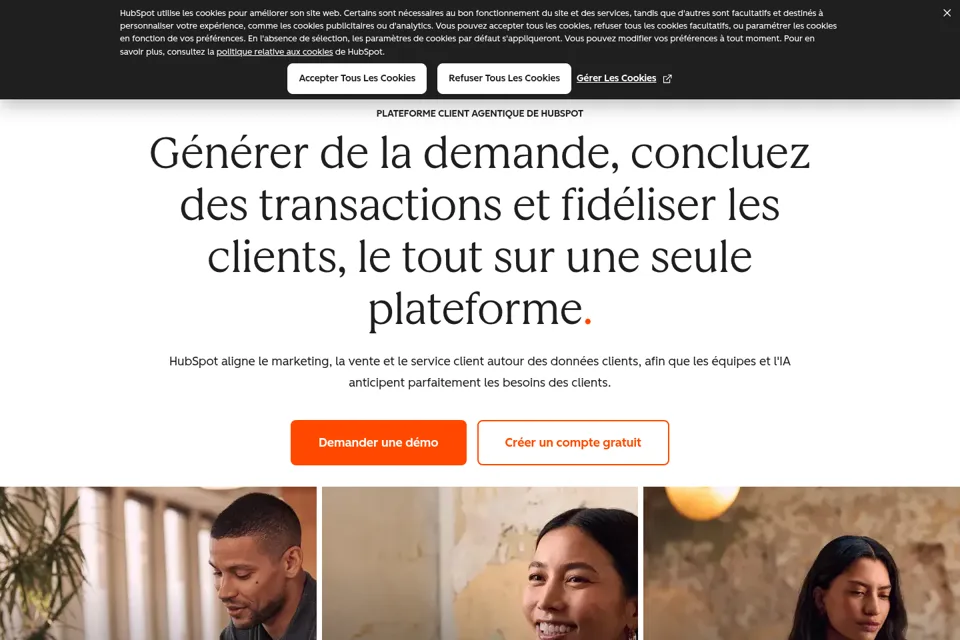 Landing page preview
