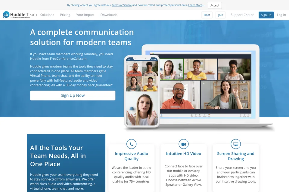 Landing page preview