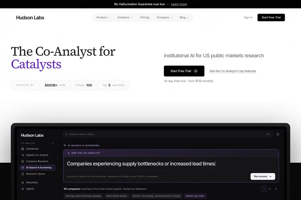 Landing page preview