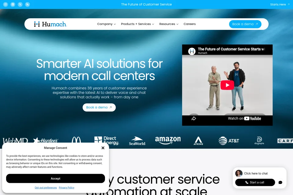 Landing page preview