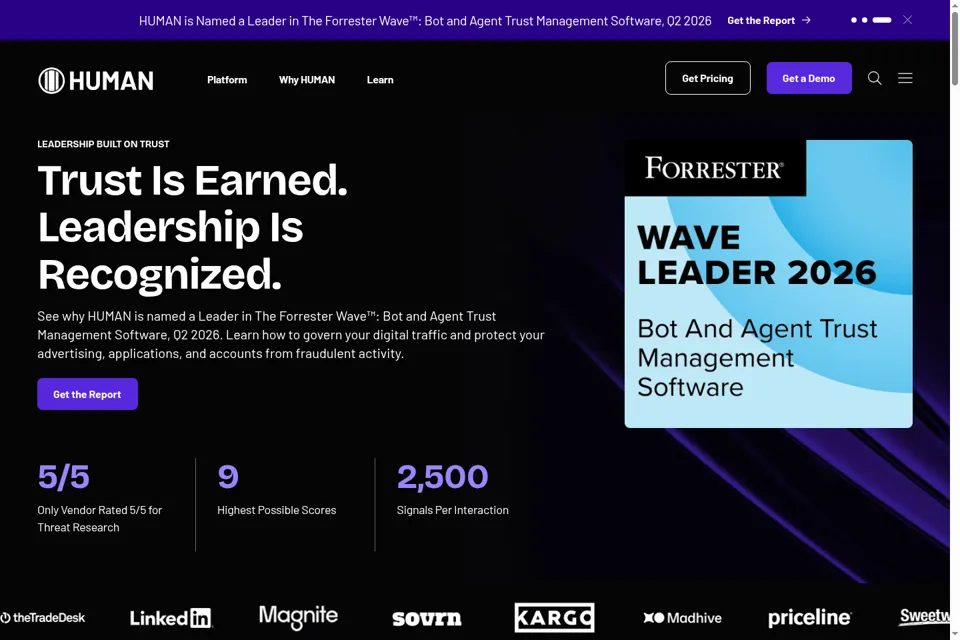 Landing page preview