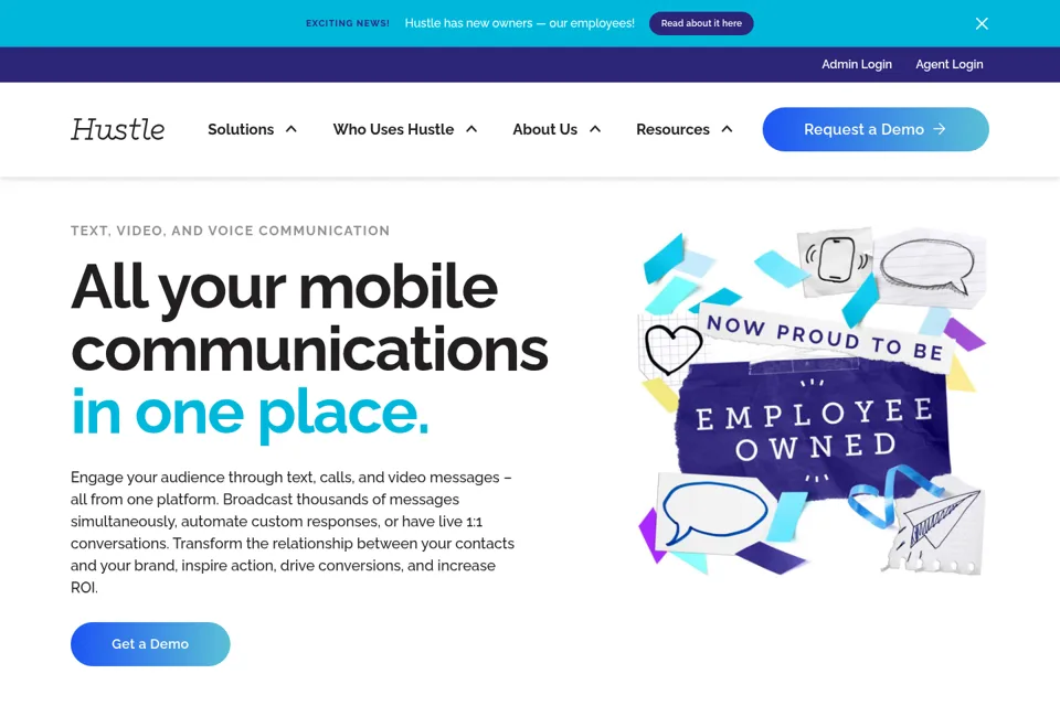 Landing page preview