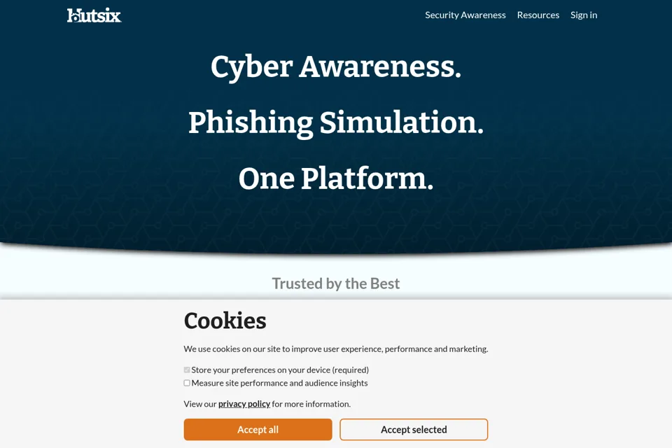 Landing page preview