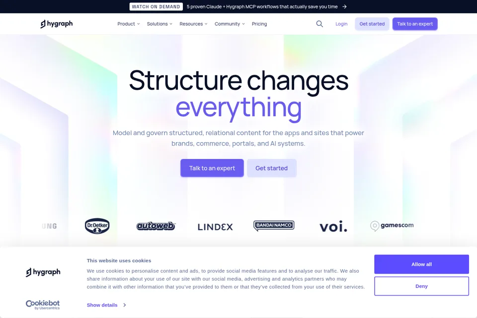 Landing page preview