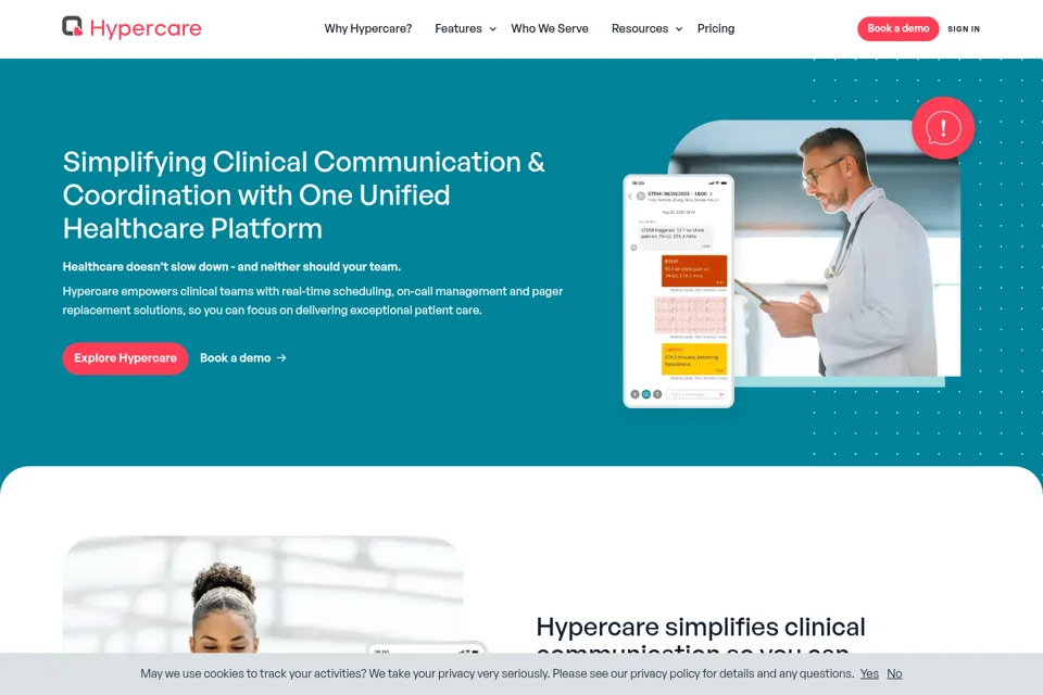 Landing page preview