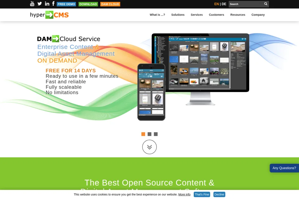 Landing page preview